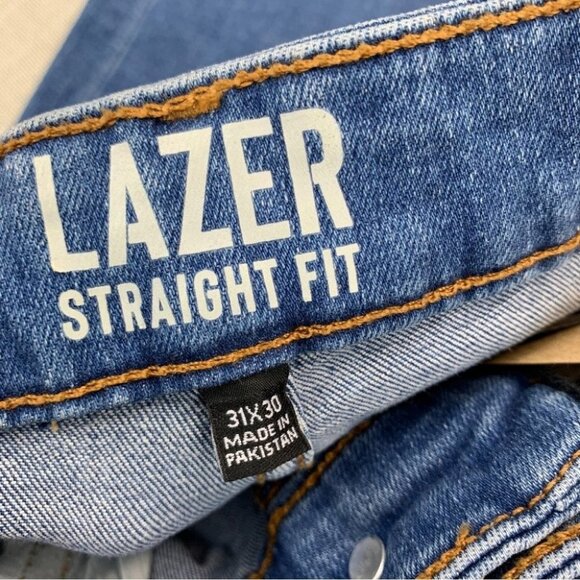 Lazer Mens Straight-Fit Stretch Jean Size 31*30 - Picture 5 of 11